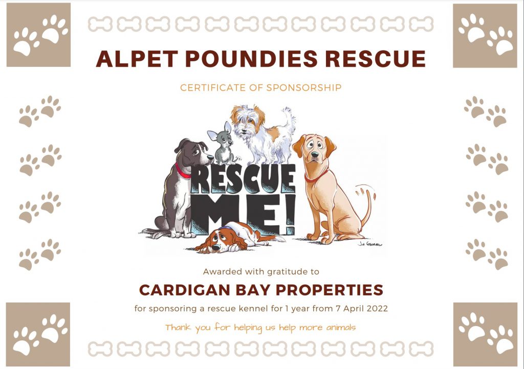 Sponsor Alpet Poundies Rescue