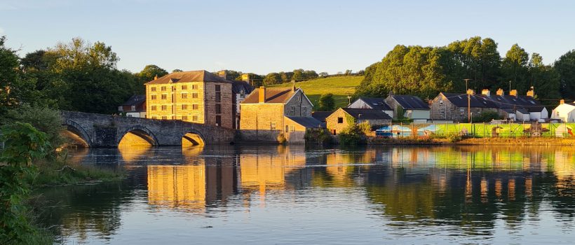 Cardigan Bridge, Ceredigion, West Wales