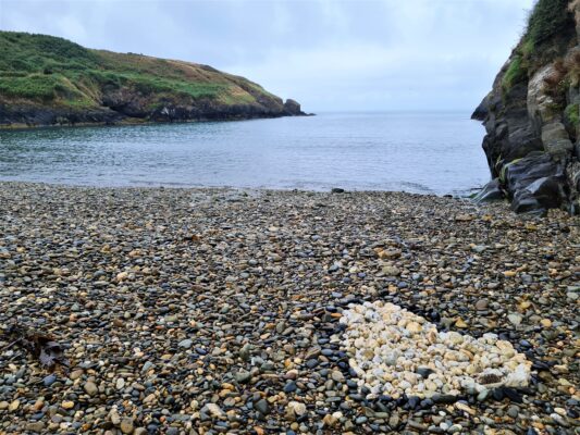 Small Beach on Pembrokeshire Coastal Path, just outside Newport