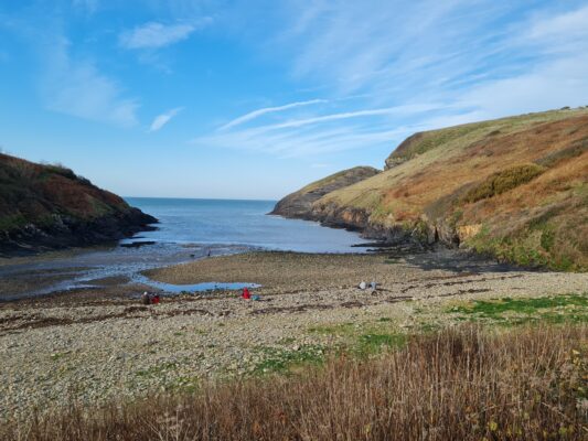 Ceibwr Beach, Moylegrove, Pembrokeshire, West Wales