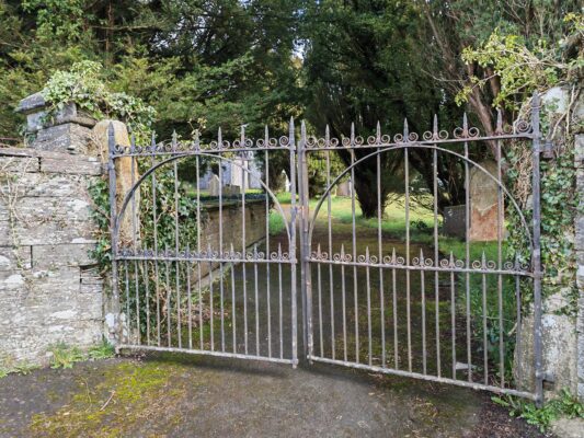 Church Gates, Boncath, Pembrokeshire, West Wales