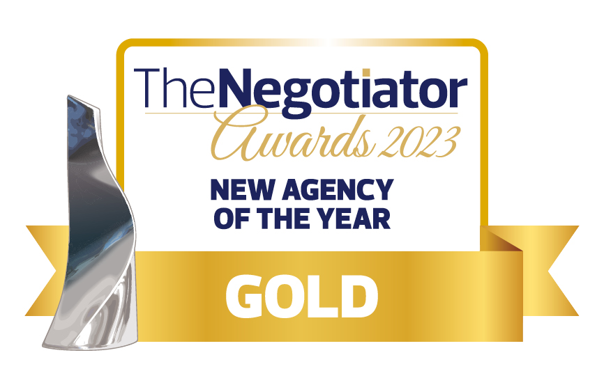 The Negotiator Awards 2023 - GOLD - New Agency of the Year