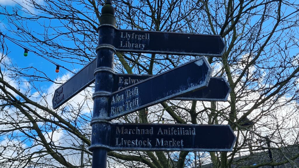 Signs, LLanybydder, Carmarthenshire