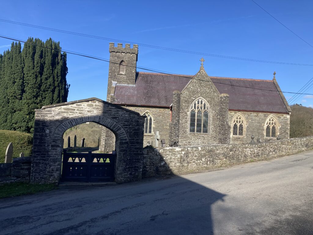 St David's Church, Capel Dewi, Llandysul, Carmarthenshire 