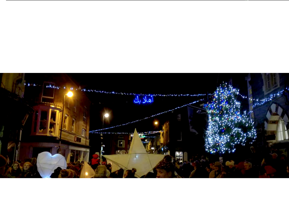 Cardigan at Christmas